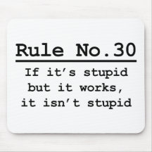 Rule No. 30 Mouse Pads