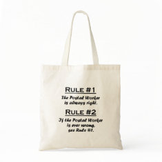Rule Postal Worker bag