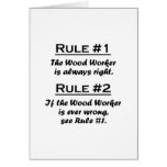 Rule Wood Worker Card