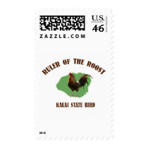 Ruler of the Roost Kauai Vertical Postage