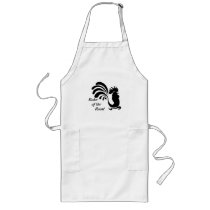 "Ruler of the Roost" Stylized Rooster Apron
