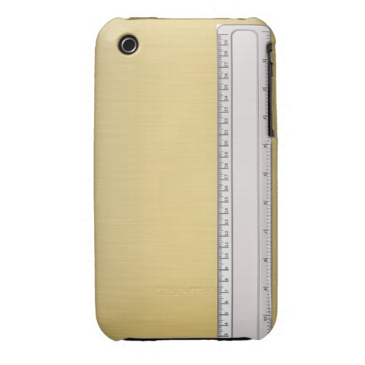 iphone ruler ruler on gold iphone 3 cases zazzle iphone ruler ruler on gold iphone 3 cases zazzle