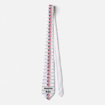 Ruler Tie - "America Rules"