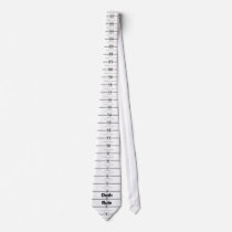 Ruler Tie - "Dads Rule" by TiesRule Ruler Tie - "Dads Rule"