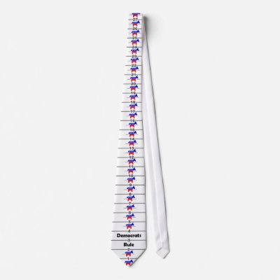 Ruler Tie - "Democrats Rule" by TiesRule