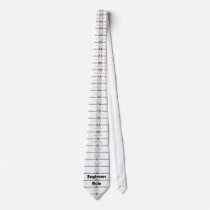 Ruler Tie - "Engineers Rule"