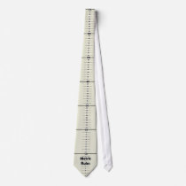 Ruler Tie - "Metric Rules"