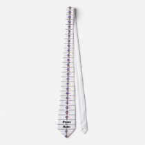 Ruler Tie - "Peace Rules"