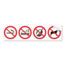 Rules of the Ride bumper stickers by jtcheng97 Rules of the Ride bumper stickers