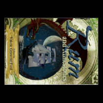 Rum and Runestones Chubby Cards business cards