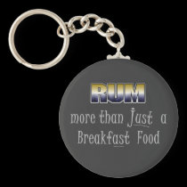 RUM Breakfast Food keychains
