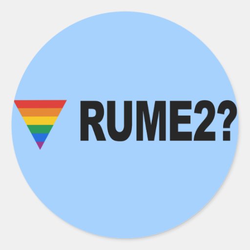 RUME2 ROUND STICKERS