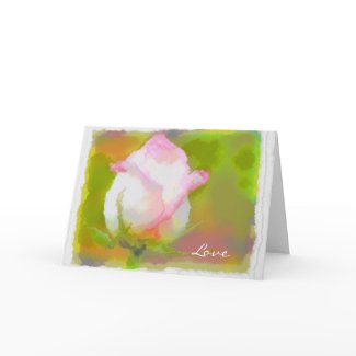 Rumi and Rose Blossom card