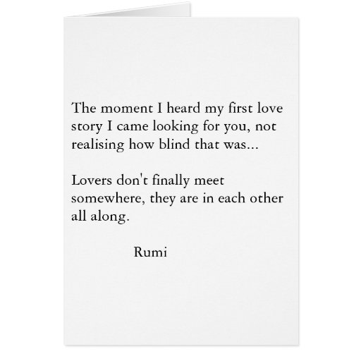 Rumi Poetry Cards