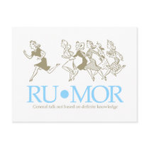 Rumor postcards by sephmadri Rumor postcards