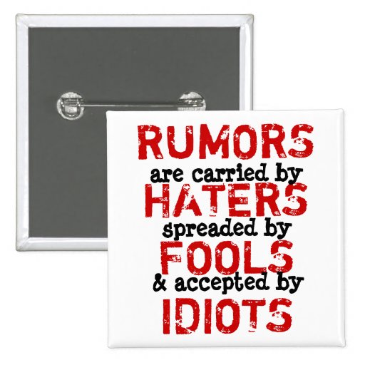 RUMORS ~ Button Truism