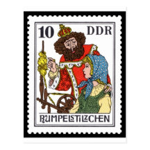 Rumpelstiltskin 10 DDR 1976 Postcard