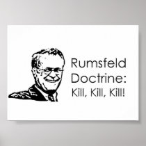 Rumsfeld Doctrine Posters