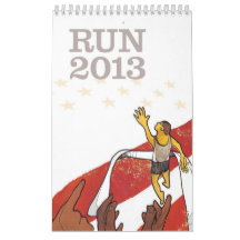 RUN 2013 - Calendar for Runners - Vertical