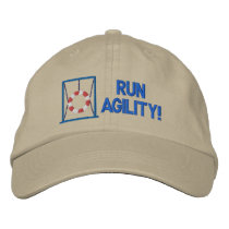Run Agility Embroidered Hat