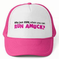 Run Amuck Cap hats