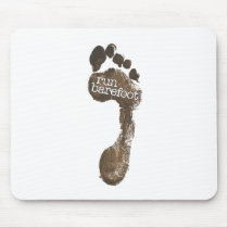 Run Barefoot Mouse Pad