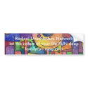 RUN bumper sticker bumper stickers by izzyart RUN bumper sticker bumper stickers