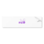 run bumper stickers