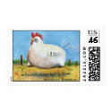 Run chicken, run! Stamps