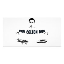 Run Colton Run Picture Card