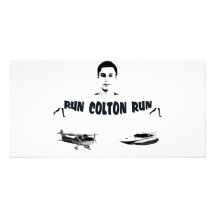 Run Colton Run Picture Card