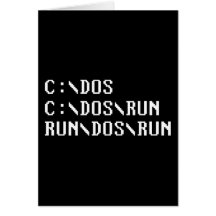 RUN DOS RUN CARDS