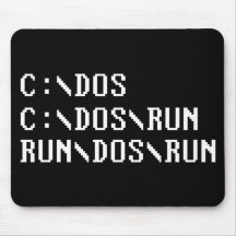 RUN DOS RUN MOUSEPADS