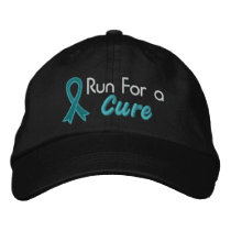 Run For a Cure - Ovarian Cancer Baseball Cap
