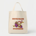RUN FOR LIFE thanksgiving turkey humor Bag