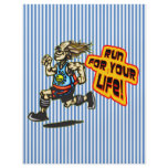 Run For Your Life flyers