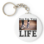 Run For Your Life Keychain