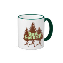 Run Forest Coffee Mug