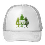Run Forest, Protect the Earth Day Mesh Hats