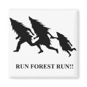 Run Forest Run magnets by jonnydowntown Run Forest Run magnets