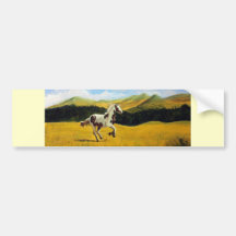 Run Free Bumper Sticker