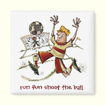 Run Fun Shoot The Ball magnets