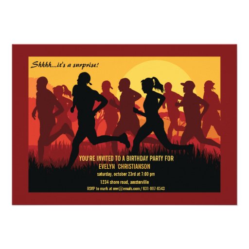 900+ Marathon Invitations, Marathon Announcements & Invites Zazzle