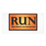 RUN like there's no tomorrow Photo Greeting Card