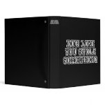 Run Like You Stole Something Vinyl Binders