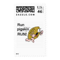 Run Pigskin Run postage