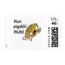 Run Pigskin Run postage