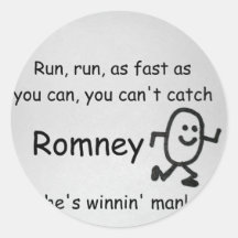 Run, run, as fast as you can... stickers