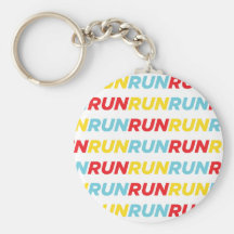 Run Run Run Keychain