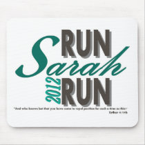 Run Sarah Run mousepads by krystal_lynn Run Sarah Run mousepads